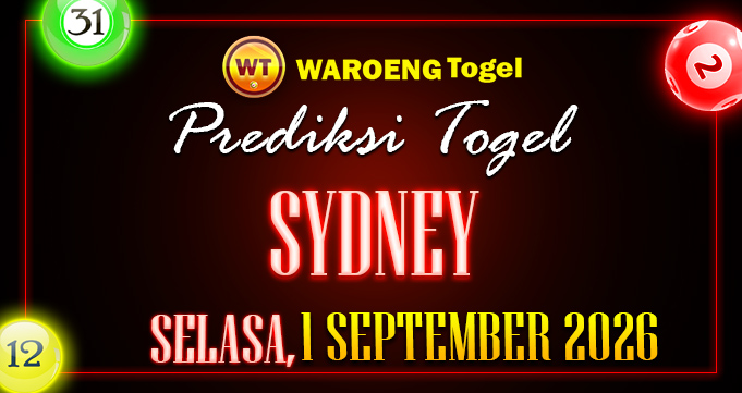 Prediksi Togel Bocoran SDY Senin 1 September 2026