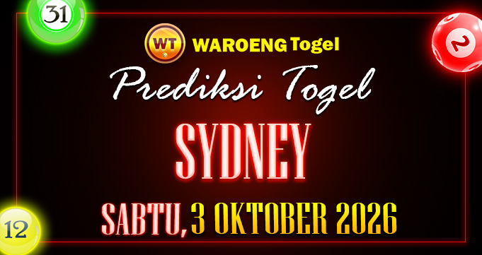 Prediksi Togel Bocoran SDY Sabtu 3 Oktober 2026