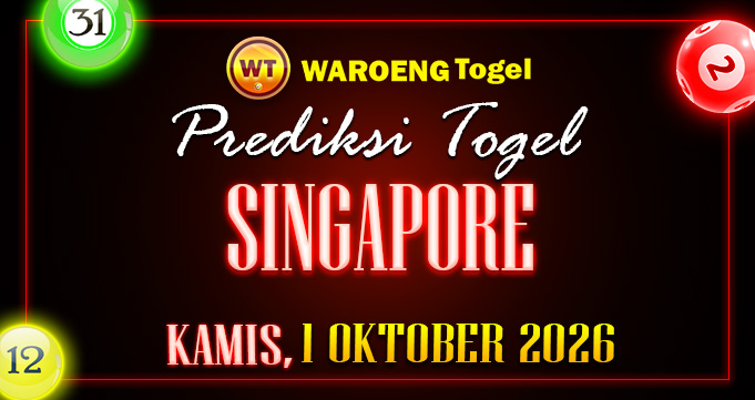 Prediksi Togel Bocoran SGP Kamis 1 Oktober 2026